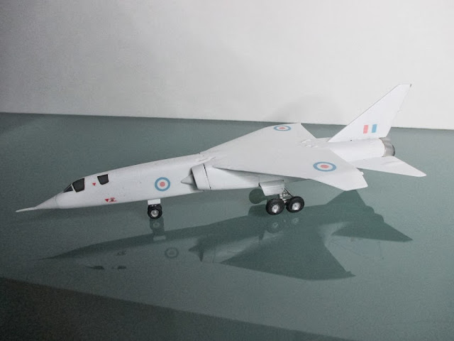 1/144 Bac Tsr-2 diecast metal aircraft miniature