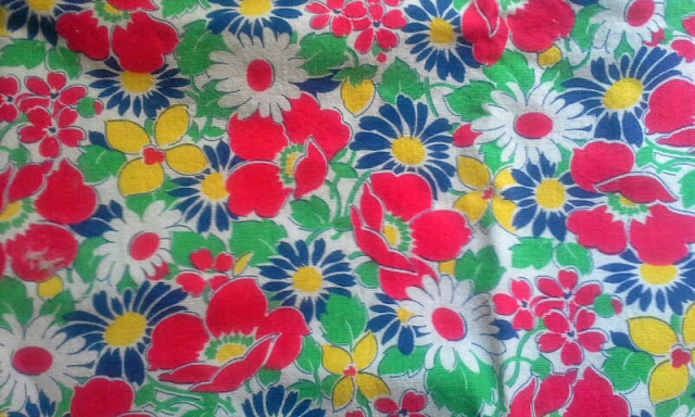 Flashback Summer:  1930s and 1940s Feedsack Print Fabric