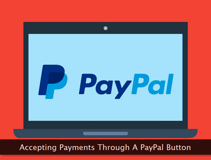 PayPal logo within a laptop screen