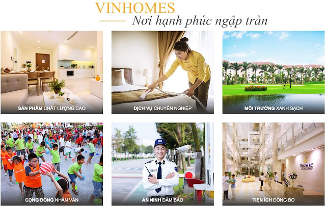 Tiện ích của khu đô thị Vinhomes Tây Mỗ