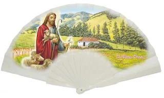 abanicos personalizados religiosos, artículos religiosos, objetos religiosos, regalos religiosos, tienda de regalos religiosos, venta de productos religiosos, souvenirs