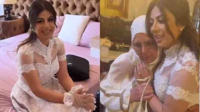الممثلة رابعة السافي تحتفل بخطوبتها "خطبتي لحبيب روحي