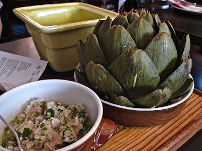 Le Bistrot du Sommelier, artichoke