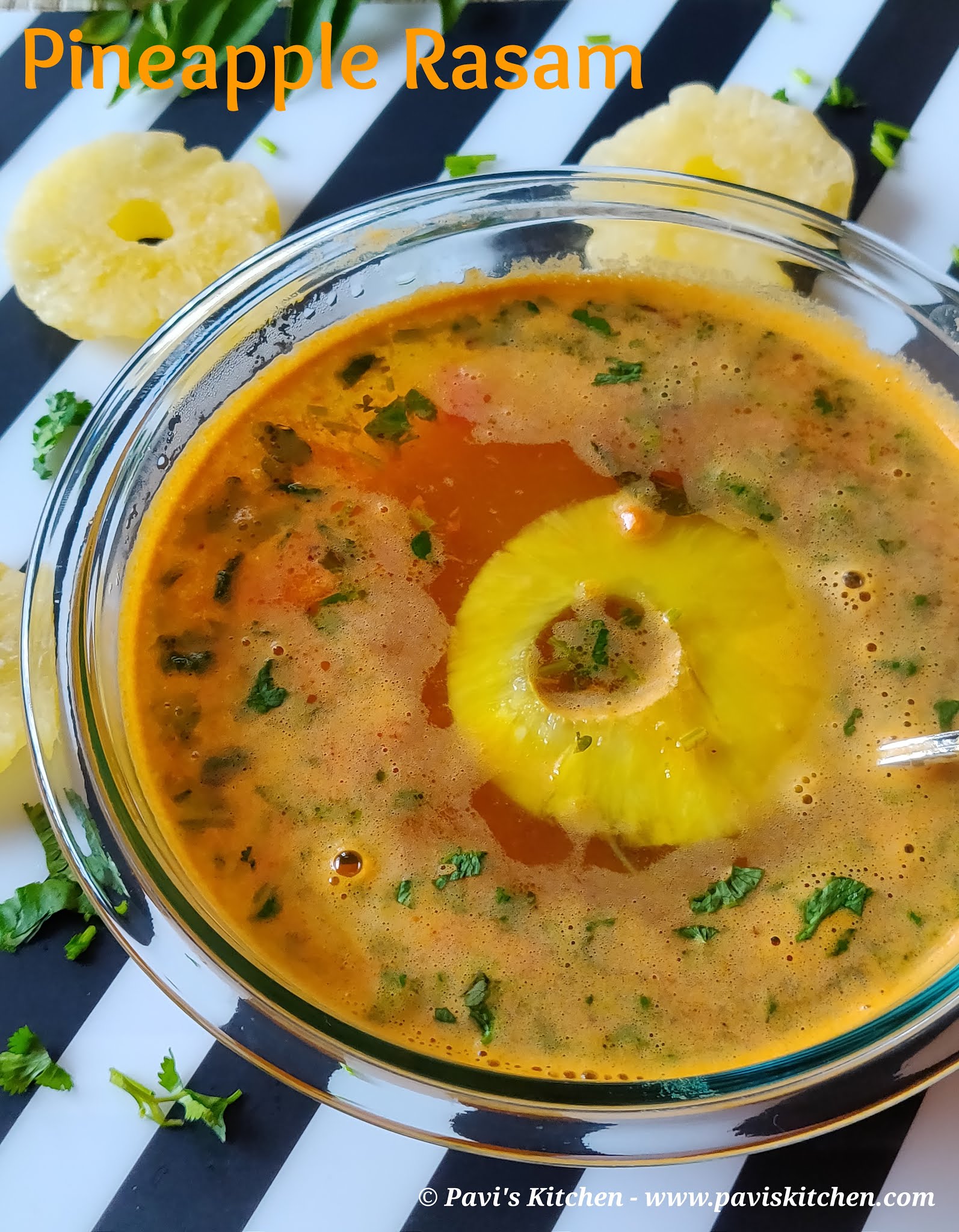 Pineapple Rasam Recipe | Pineapple Dal Rasam