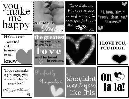 friendship quotes collage. family and love quotes. emo