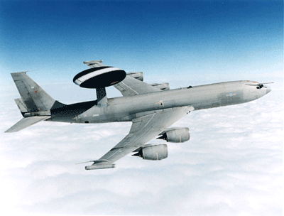 pesawat pengintai AWACS