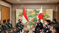 Courtesy Call dengan Kepala Staf AD Jepang, Kasad Bahas Kerja Sama Militer Hingga Penanggulangan Bencana