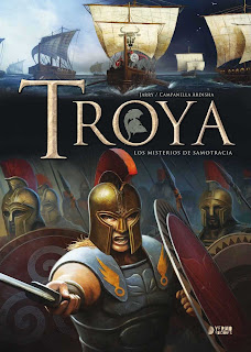 "Troya" vol.2: Los Misterios de Samotracia de Nicolas Jarry y Erion Ardisha Campanella, Yermo Ediciones