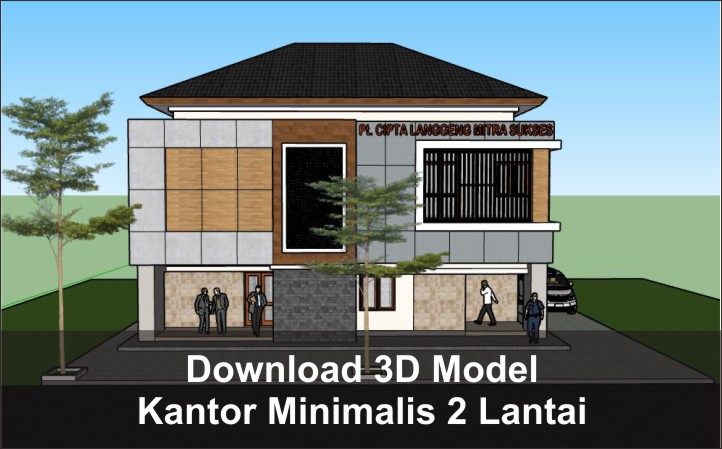 download Kantor Minimalis 2 Lantai