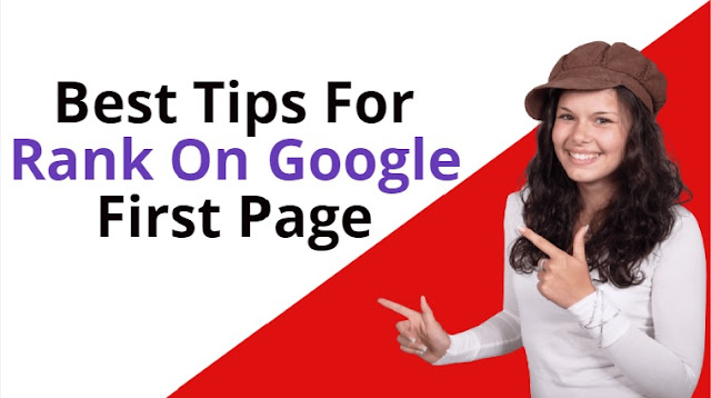 best tips for rank on google first page