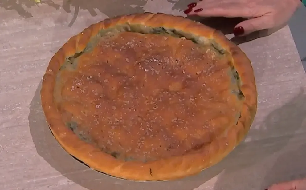 Pizza con le erbe di Fulvio Marino