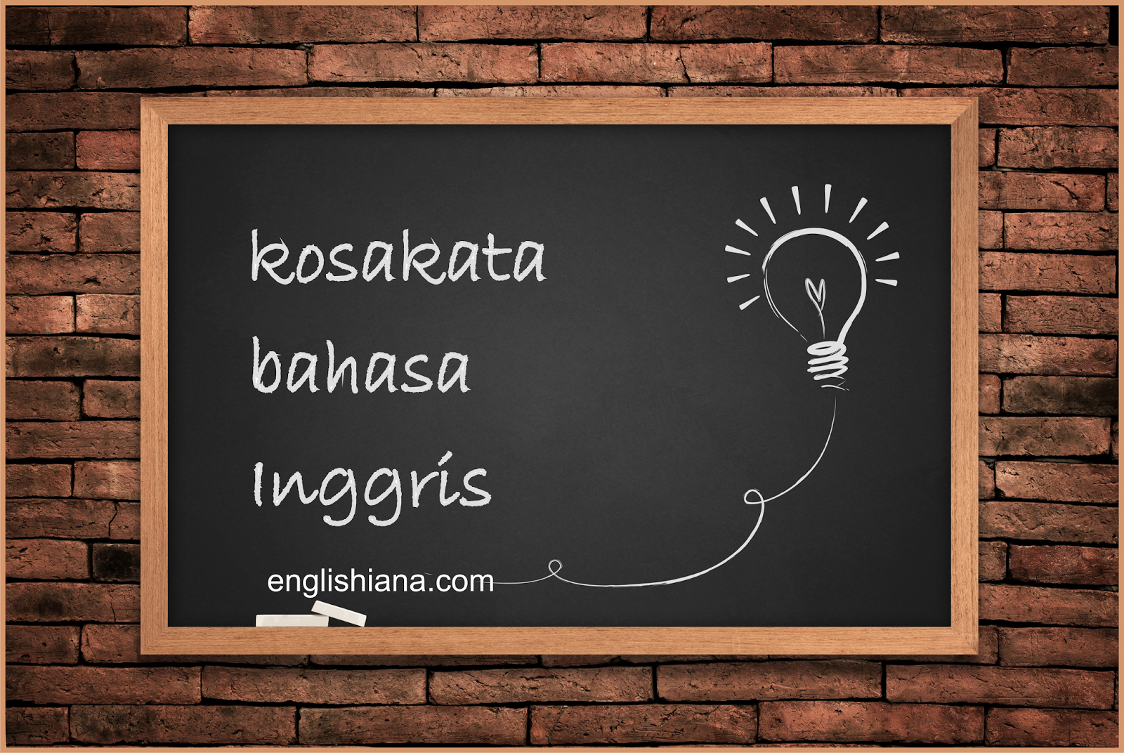 Kosakata Bahasa Inggris Kumpulan Kata Benda Di Kelas Dalam Bahasa