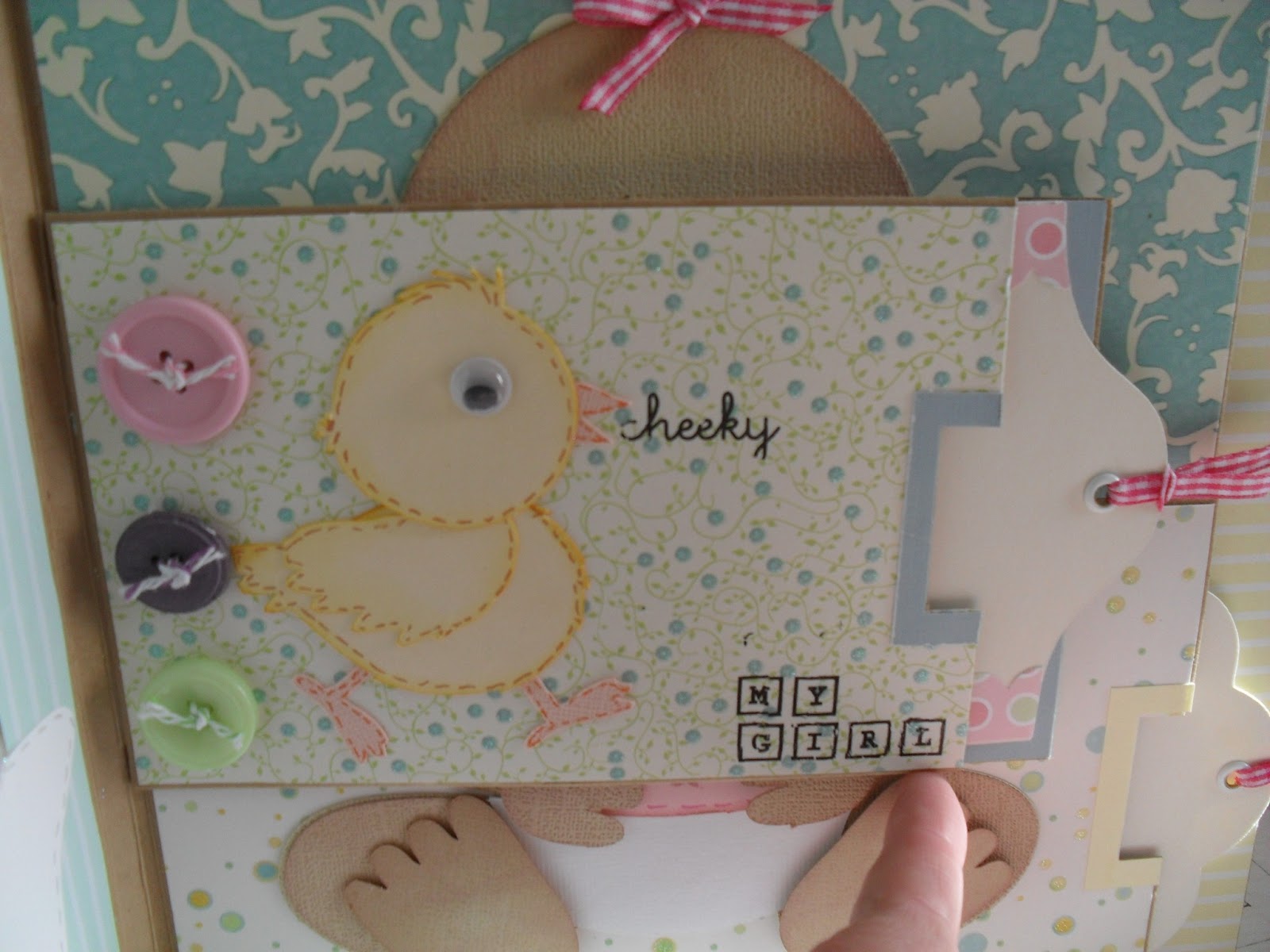 Paper Creations by Valerie: Kathy Orta inspired Baby album