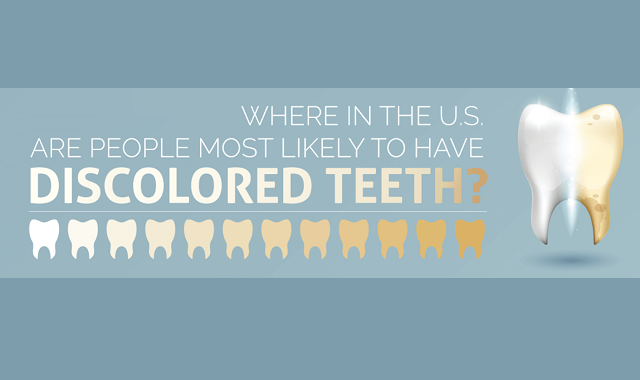 Where in the U.S. Are People Most Likely to Have Discolored Teeth?