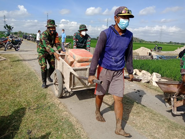 Pra TMMD Reg Ke 112 DI desa Majasto pererat Kemanunggalan TNI-Rakyat, Bangkitkan semangat Gotong Royong