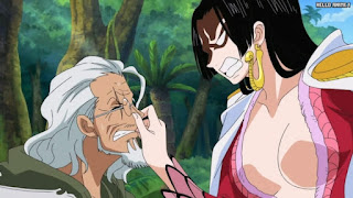 ワンピースアニメ 516話 ルスカイナ レイリー ハンコック | ONE PIECE Episode 516