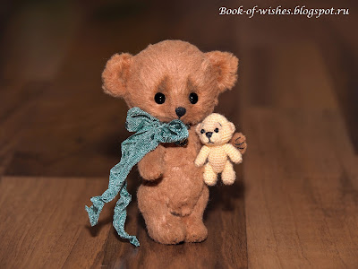 handmade tiny bear Dmitriy