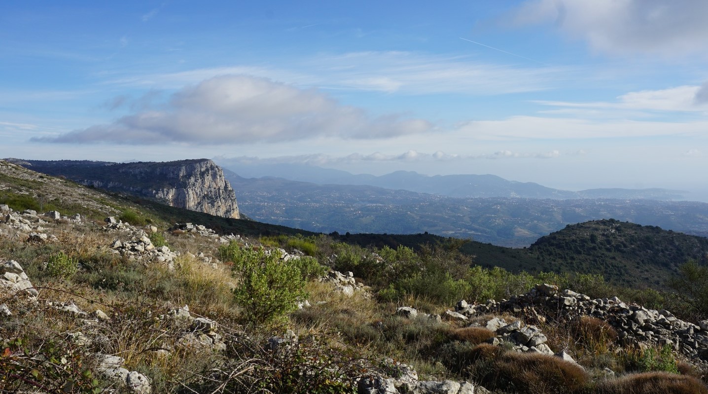 View to east from les Blaquiéres