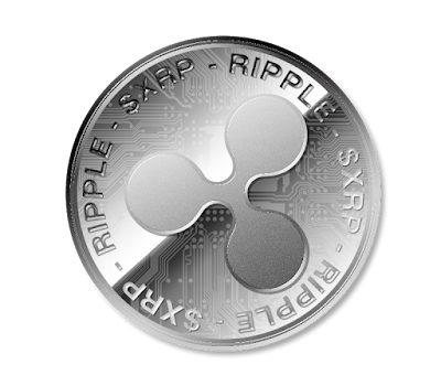 Rippleのフリー素材（銀貨ver）