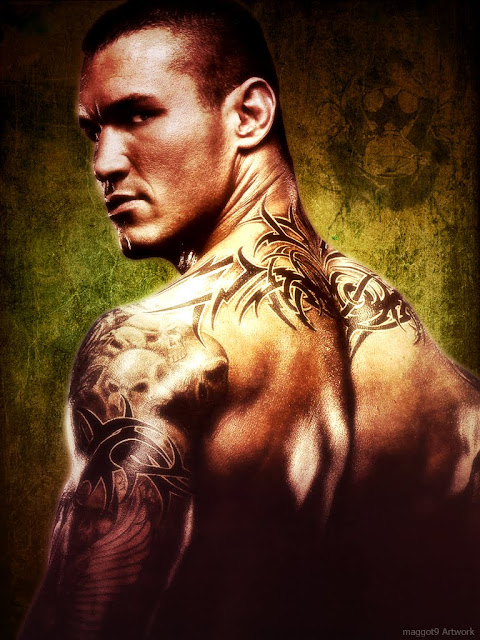 randy orton skull tattoo sleeves. wallpaper Randy Orton Tattoos