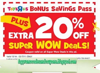 Free Printable Toys R Us Coupons