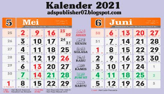 Bulan Mei  dan Bulan Juni 2021 Corel Draw