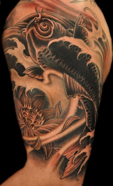 koi fish tattoo photos