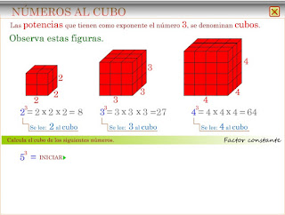  Números al cubo