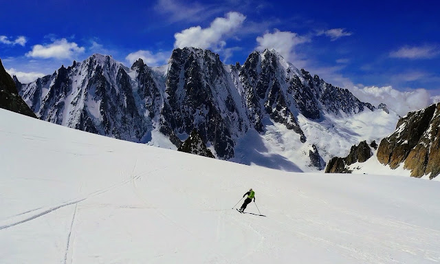 ski de rando glacier des Améthystes