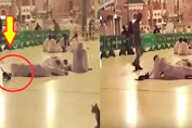 Kucing di Masjidil Haram Ini Bangunkan Jamaah yang Tidur Saat Adzan Berkumandang