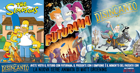 Disincanto - Simpsons - Futurama