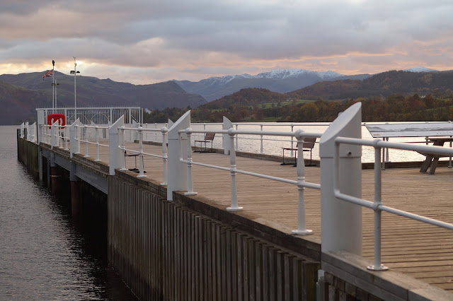 Pooley Bridge Ullswater Lake District in Autumn