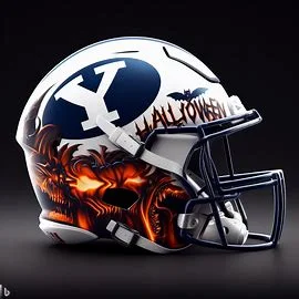 BYU Cougars Halloween Concept Helmets