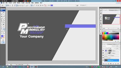 Cara membuat kartu nama keren menggunakan photoshop