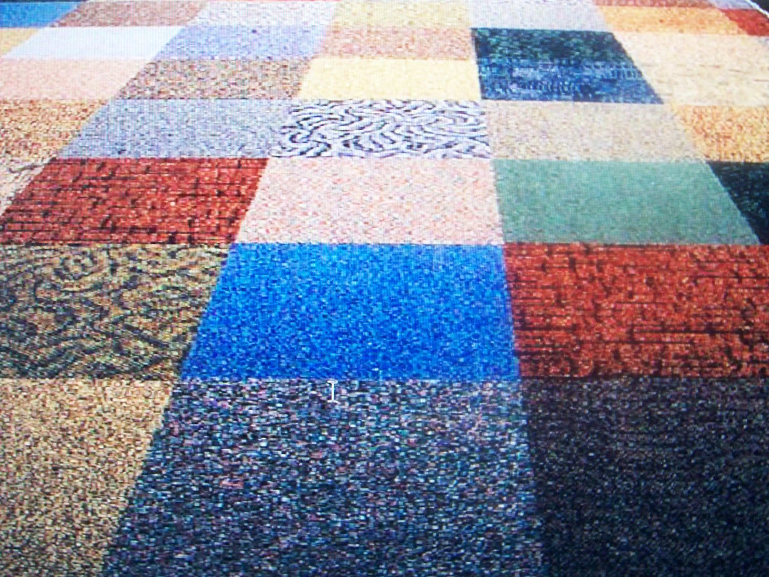 Commercial Carpet Tile - Random Assorted Colors ~ Sure Furniture