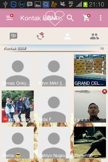 BBM MOD Tema A-Pink V2.13.1.14 Apk Terbaru Gratis