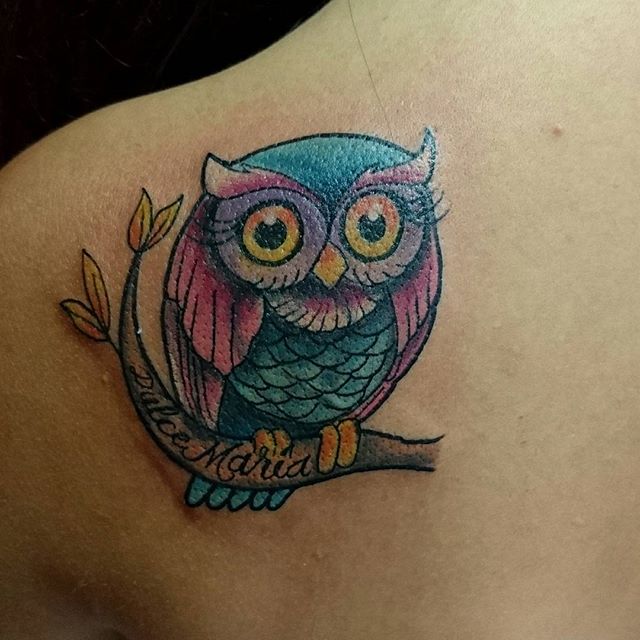Gambar Tato Burung Hantu Terbaru Paling Keren | Owl Tattoo Design Pictures