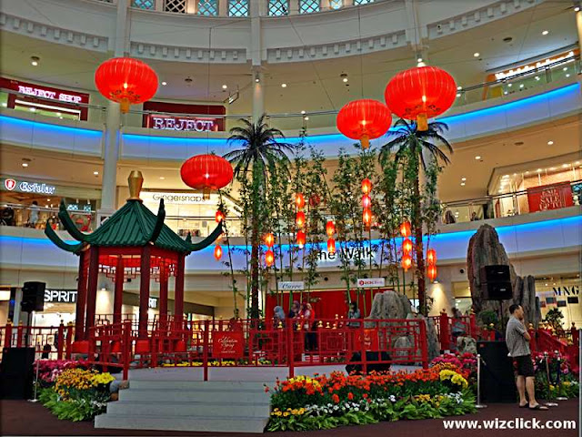 The Curve Shopping Mall 2013 Chinese New Year Theme Celebration of Spring Decoration.
