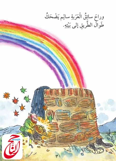 كتب اطفال للقراءة والقصة اليوم بعنوان مِحْفَظَة الذَّهَب القصة مكتوبة ومصورة و pdf