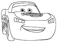 Lightning McQueen Coloring Pages