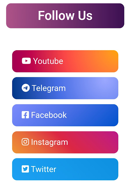 Add Social Media Icons On Sidebar