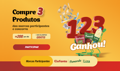 promoção 123 ganhou