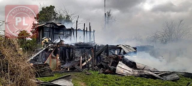 Incendio destruye vivienda en el Sector Rural de Chayacal