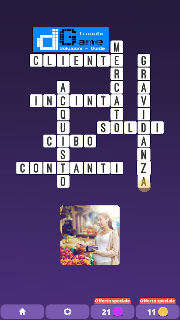 Soluzioni One Clue Crossword livello 22 schemi 4 (Cruciverba illustrato)  | Parole e foto