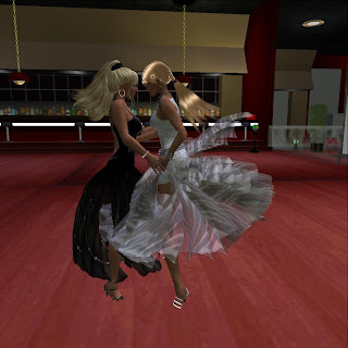 Mistress I and me dancing at her jazz club