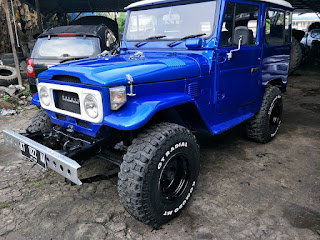 DIJUAL toyota fj 1977.. Mesin sudah rubah disel 14b surat tembus.. 100jt nego..