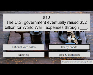 The correct answer is liberty bonds.