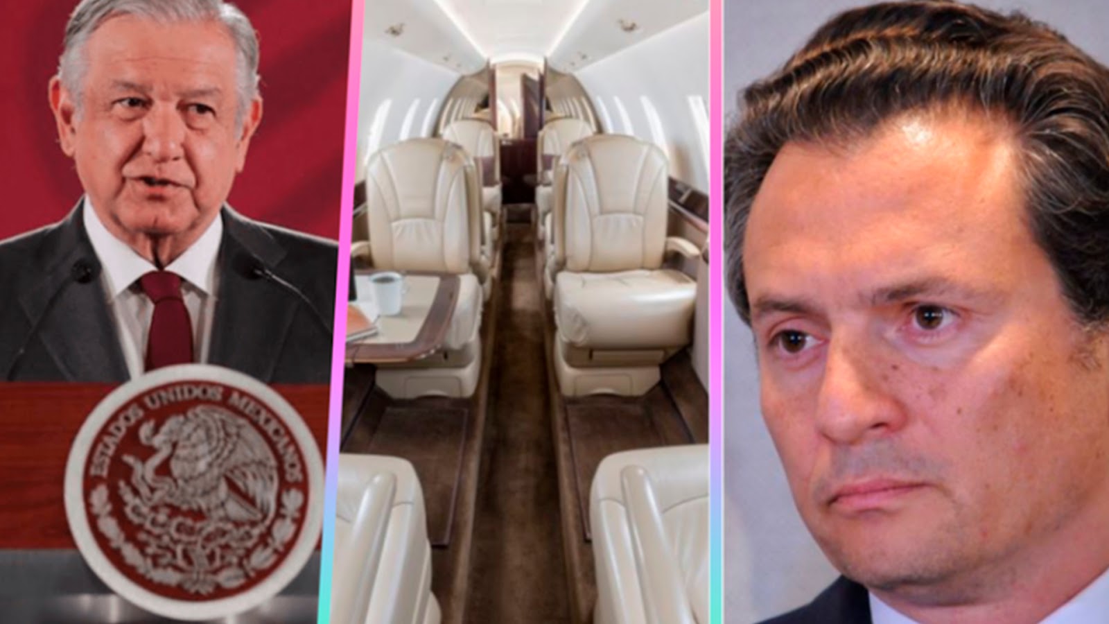 AMLO subastará lujoso avión de Pemex que servía como aeronave privada de Lozoya.