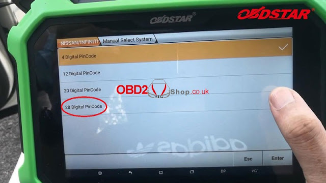 Obdstar X300 DP Plus & 16+32 Cable  Adds 2020 Nissan Sylphy(B18) Key OK 05