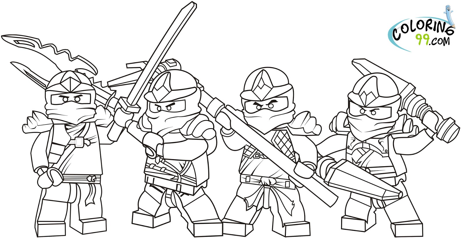 Download Lego Ninjago Coloring Pages | Coloring Pages For Kids